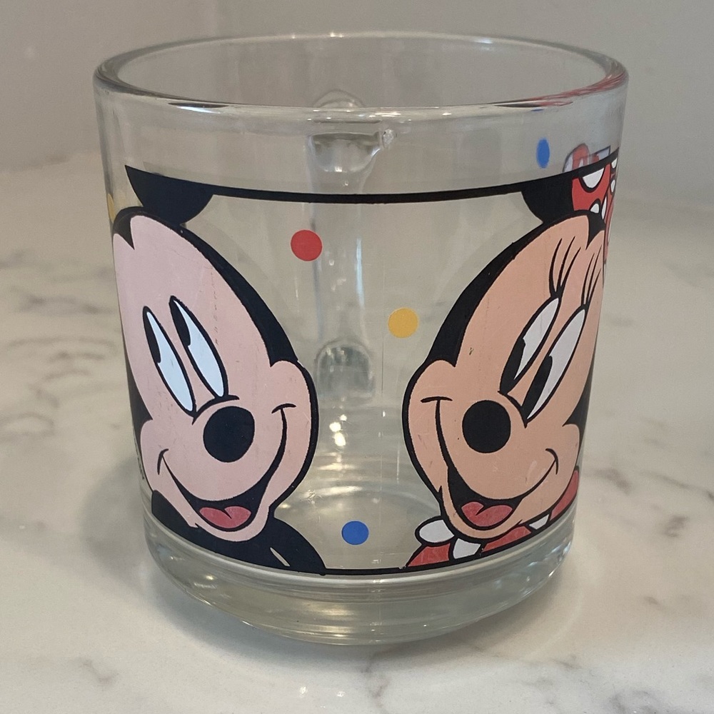 Vintage Disney Glass Mug